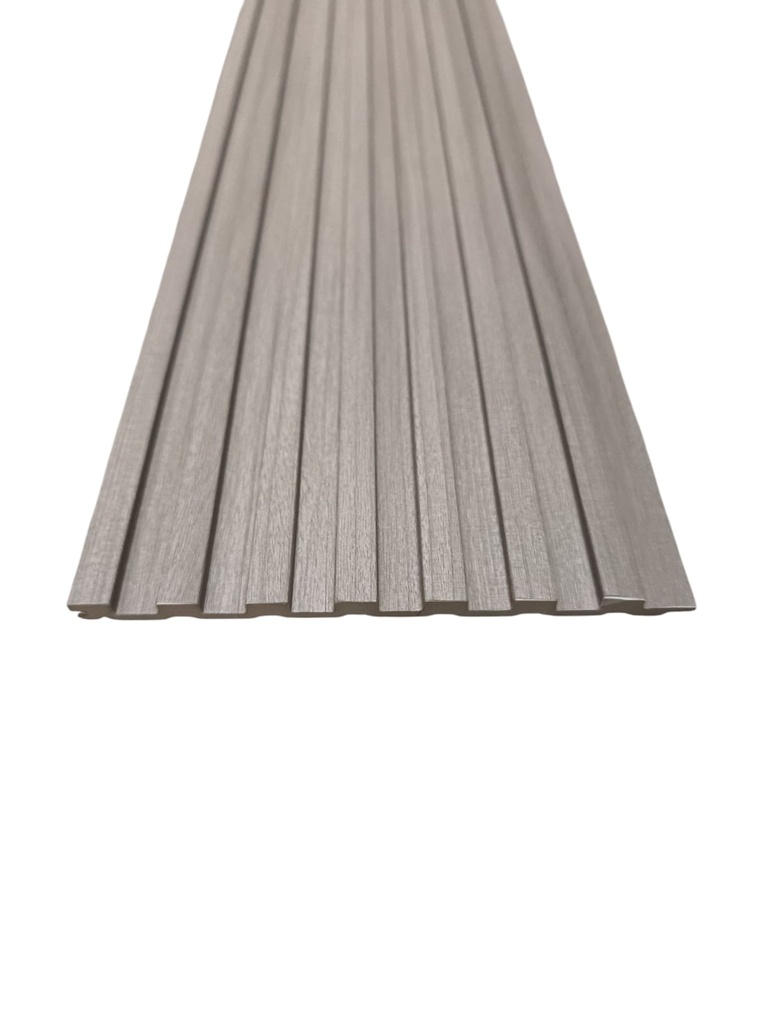 WPC FM 9005 PANNEAU ACOUSTIQUE FINE PVC BOIS BEIGE 150*18*2900mm 