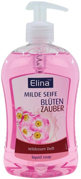 Elina liquid soap pink magic flower 500ml