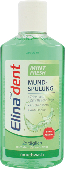 Mint dental mouthwash Elina 250ml