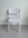 [DIC-P659BLANC] CHAISE CERES BLANC EN PLASTIQUE 