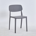 [DIC-P659GRIS] CHAISE CERES GRIS EN PLASTIQUE 