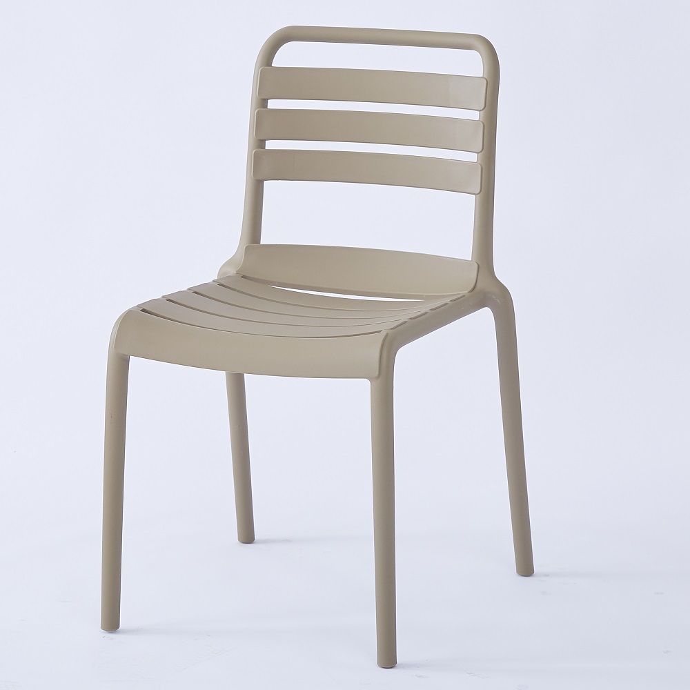 BEIGE PLASTIC TUILERIES CHAIR