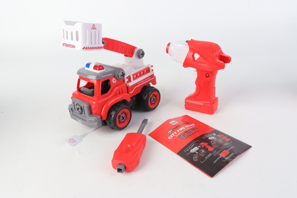 CITY FIRE FIGHT - DIY FIRE TRUCK