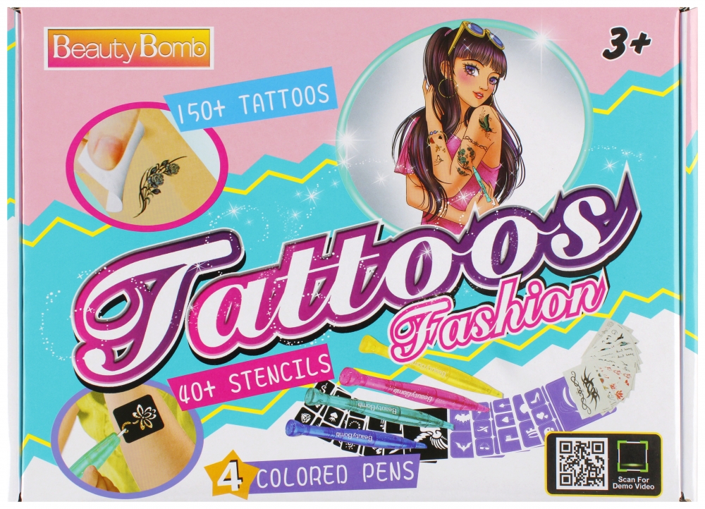 Kit de tatouage creatif 29x21x5