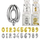 [EA9401 ZEN06] Ballon chiffre reutilisable 35cm