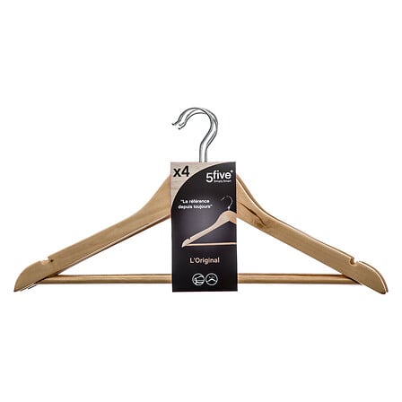 4 wooden set