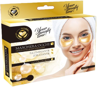 Mask for golden eyes - 5 pairs