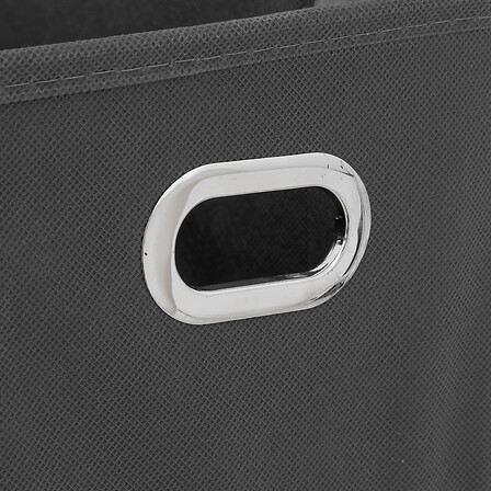 Dark gray storage box 15x31