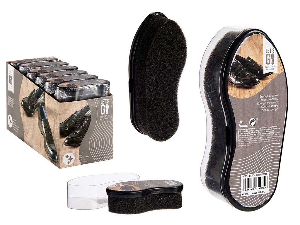 Nettoyant pour chaussures en eponge
