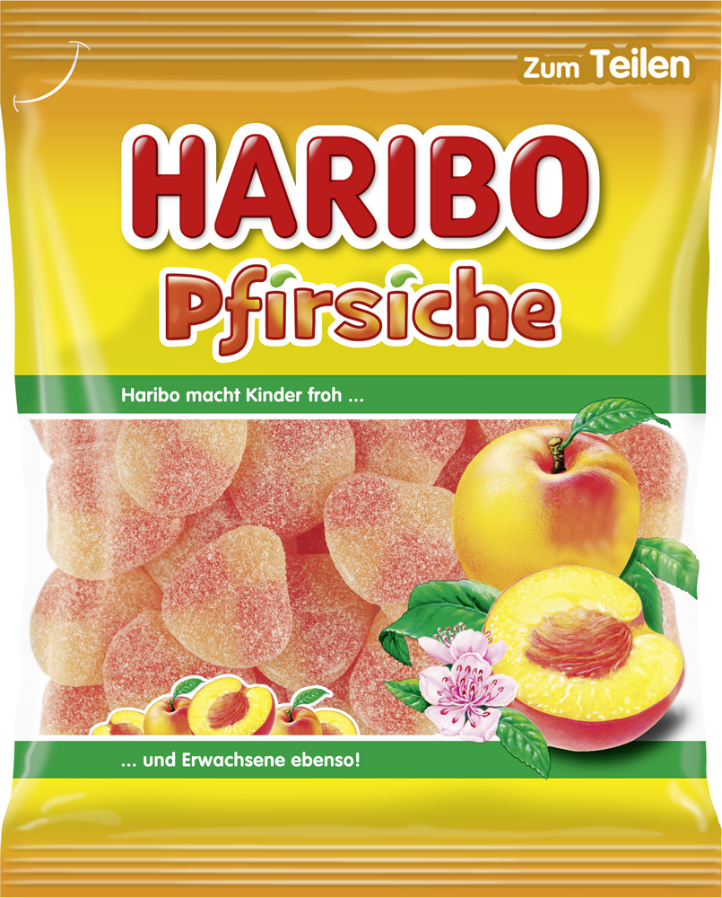 Haribo Peches, 175 g sachet