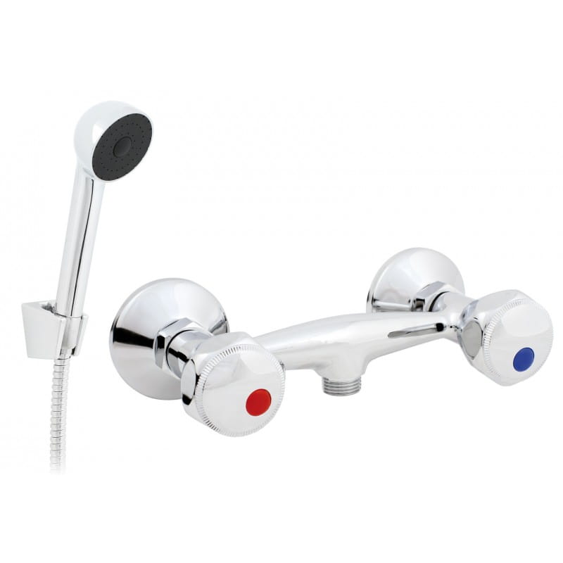 Mitigeur de douche mural standard sans douche