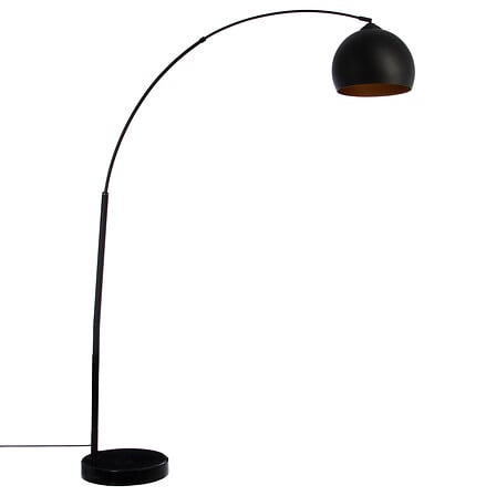 Lampadaire arc hyto H177, noir