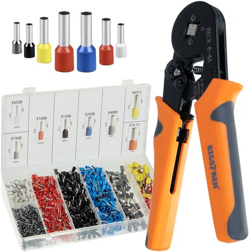 Crushing pliers with tips 0.25-10 mm2