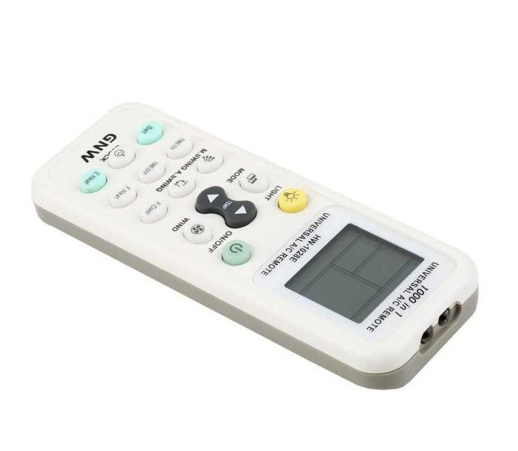 Universal air conditioner remote control