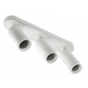 [OS-SOL-3GU10-00 ZEN11] Plafonnier SOLIS, aluminium, 55x100mm, IP20,