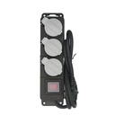 [36288 ZEN12] 3-outlet outdoor power strip with switch
