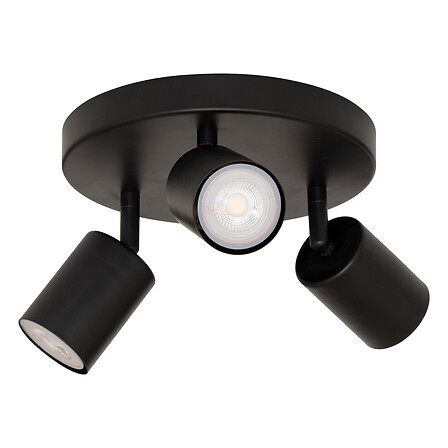 Plafonnier x3 metal Vico nr d20 noir