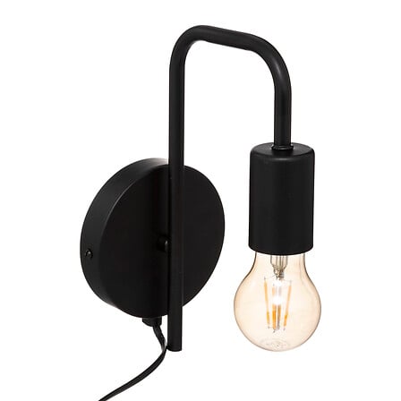 Keli metal wall light nr d12 black