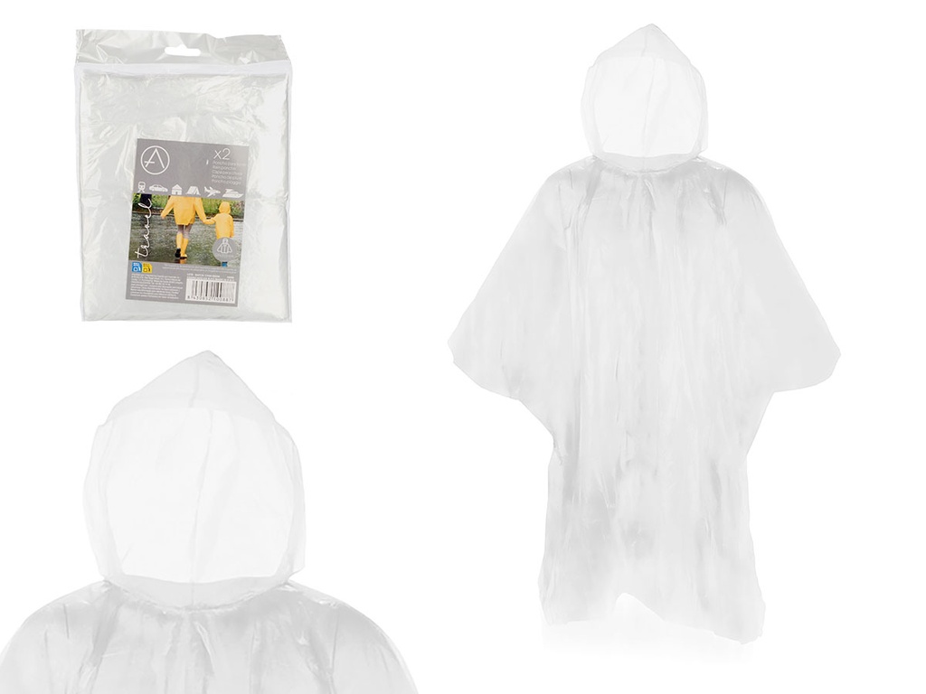 2 piece rain poncho