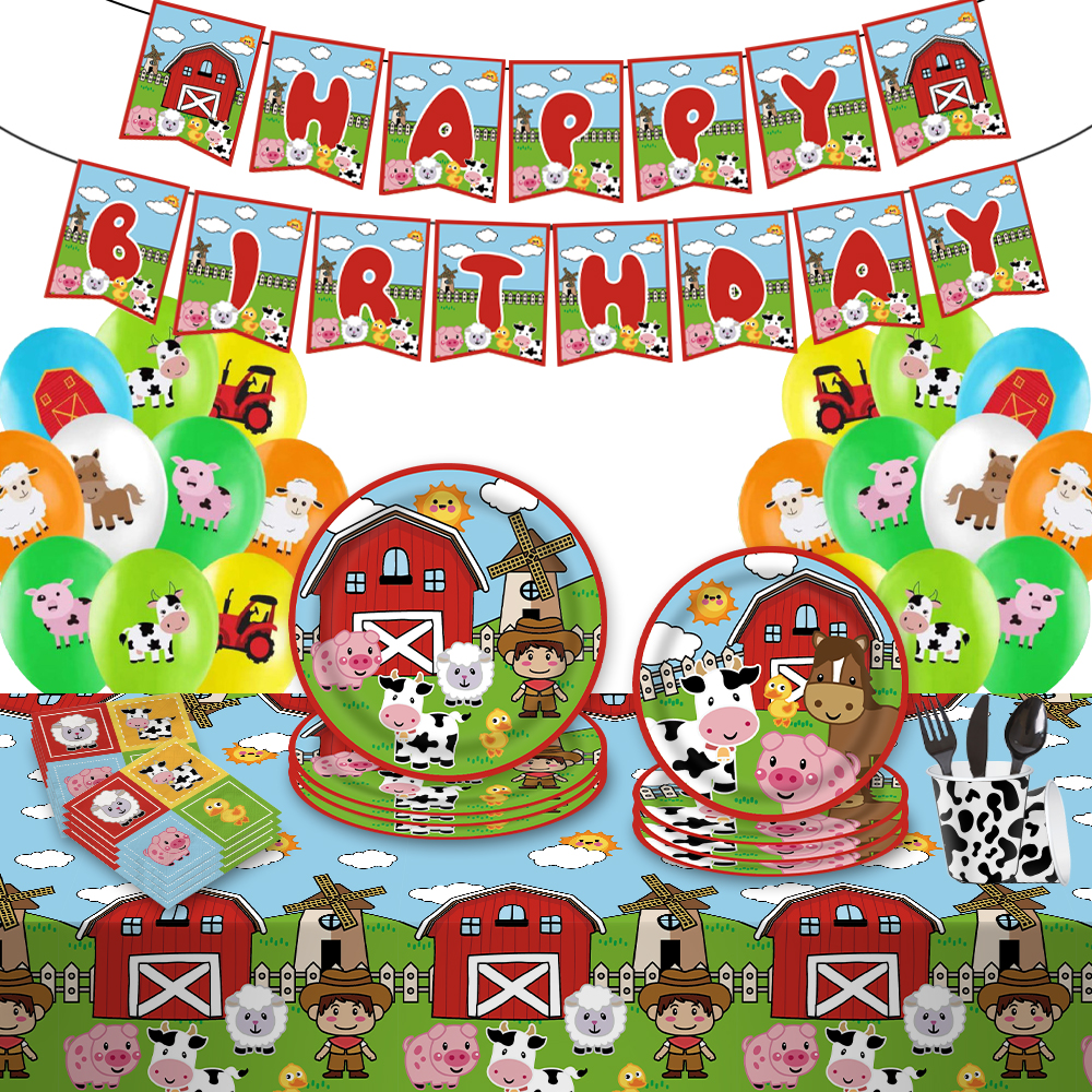 Farm Animals Birthday Kit