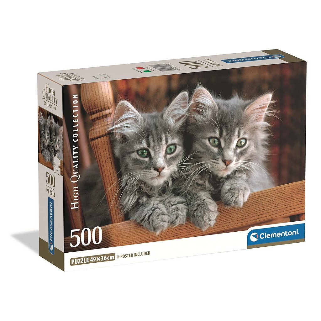 Cicás compact puzzle 500 pieces Clementoni