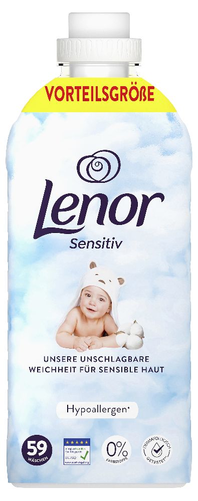 Amidon de lessive sensible Lenor 59 lavages