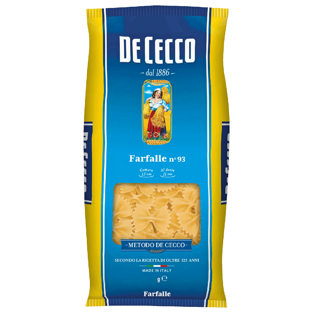 De Cecco Farfalle number 93, 500g