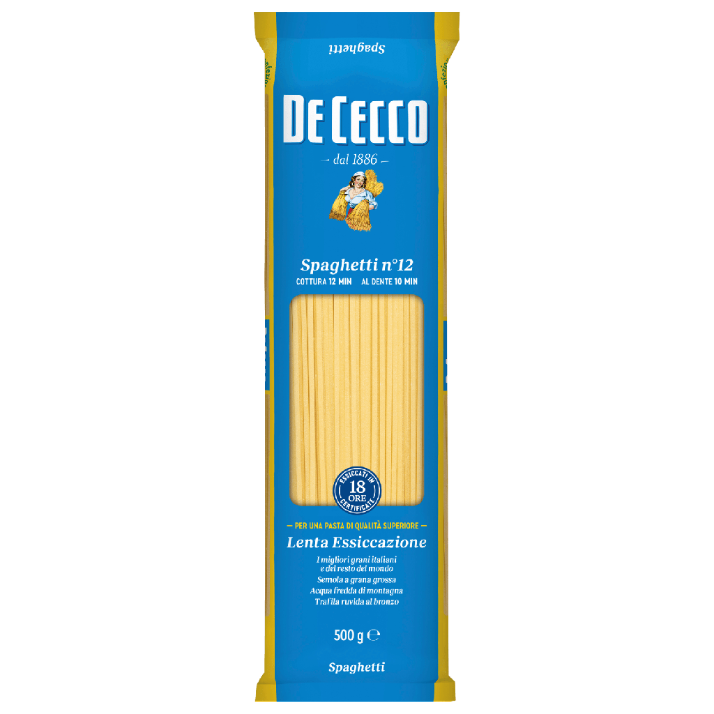 De Cecco Spaghetti n°12 500g