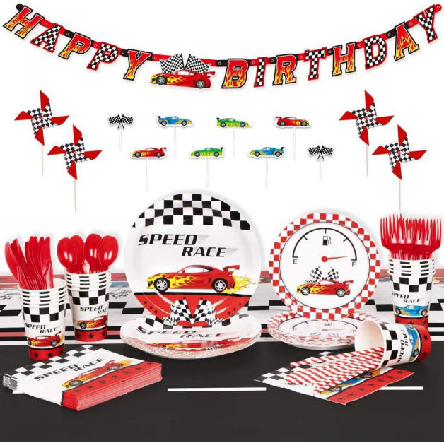 Racing Car Birthday Kit