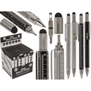 [29/2768 ZEN14] Ballpoint pen, multi-tool, 6 in 1, 15 x 1.5 cm,