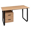 [181327 ZEN14] Wood/metal effect desk box