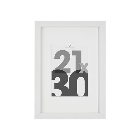 Cadre photo blanc Eva 21x30 