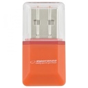 [EA134O ZEN17] Orange USB micro SD card reader