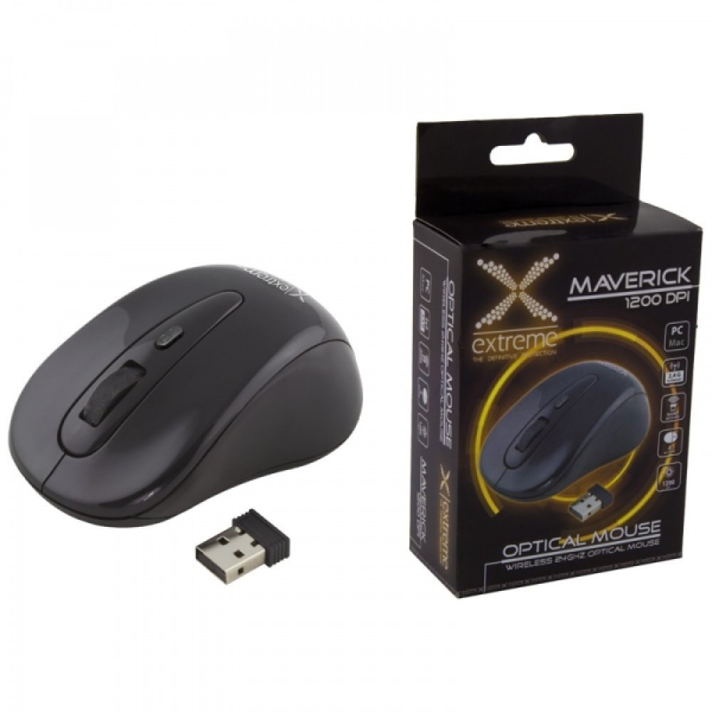 WIRELESS MOUSE 1000DPI 2.4GHZ OPTICAL SENSOR