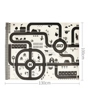 [KBS-639-01 ZEN20] Playmat - Black and white