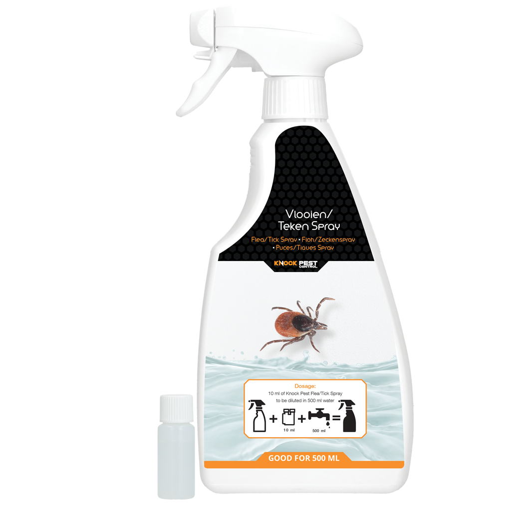 Knock Pest Flea/Tick Spray - 500 ml