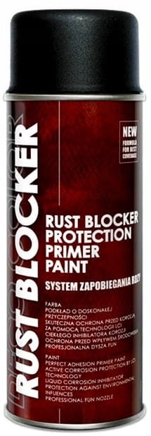 Anti-rust corrosion varnish spray 3000 RUSTBLOCKER Red 400ml