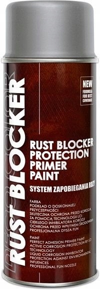 Anti-rust varnish spray RUST BLOCKER 9006 silver 400ml