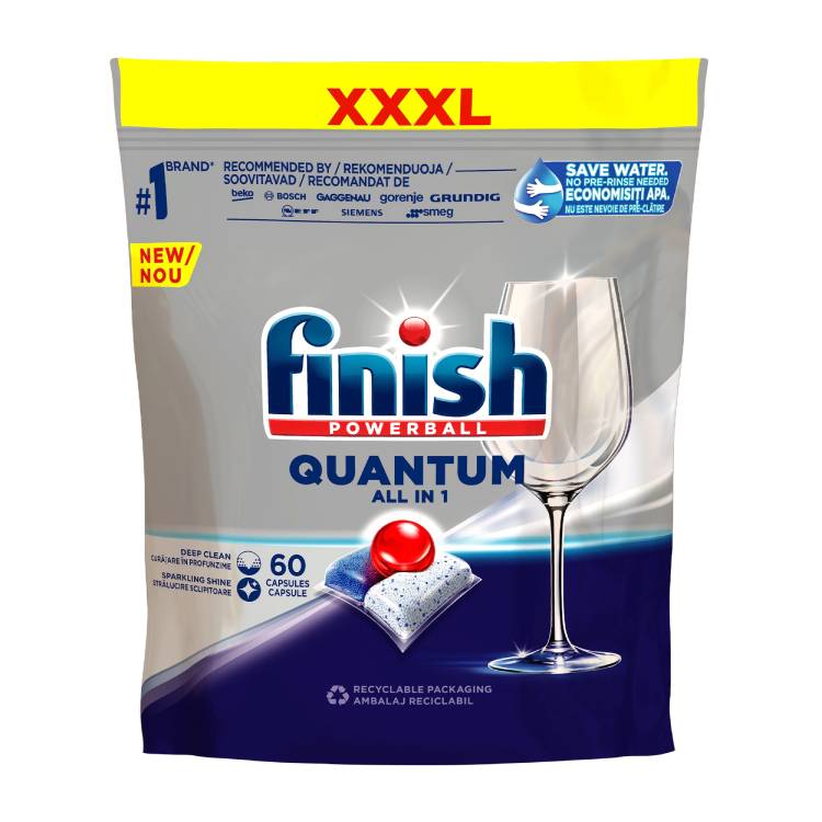 Finish Capsules pour lave-vaisselle Quantum Regular