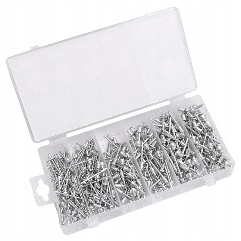 Blind rivets with a steel mandrel