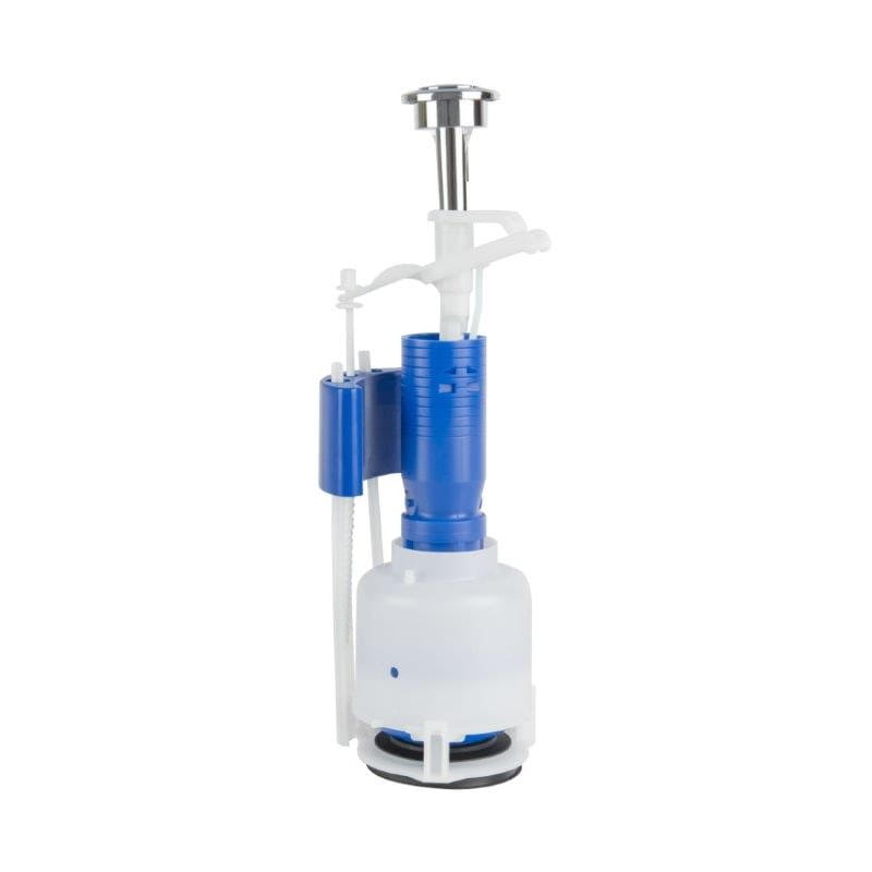 Drain valve chrome button WC tank