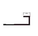 [BINDINGLINE5*3000mm] Baguette de finition Alumnium 3m