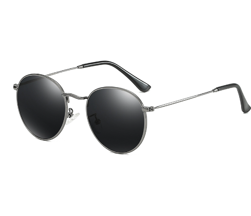 (26 - 3447) Silver metal glasses. Cat.3 glasses. Strong light. THIS