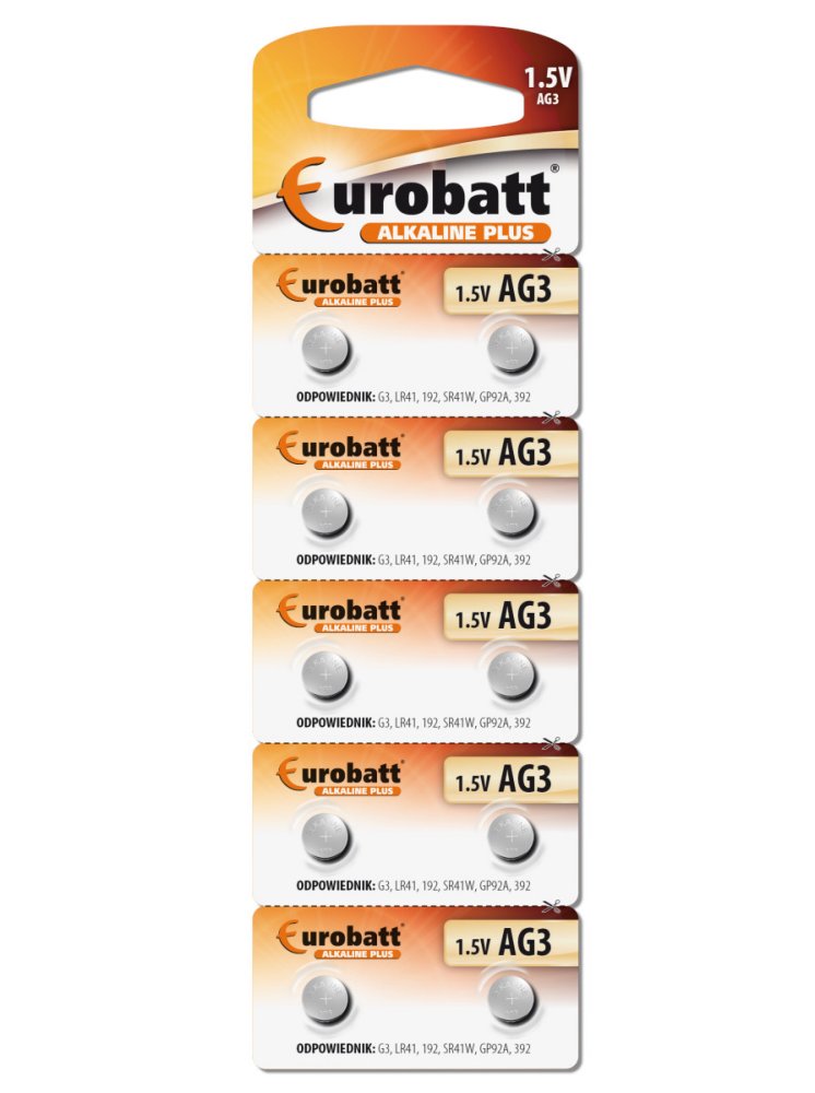 Batterie Alkaline AG3 - BP10 Piles Eurobatt