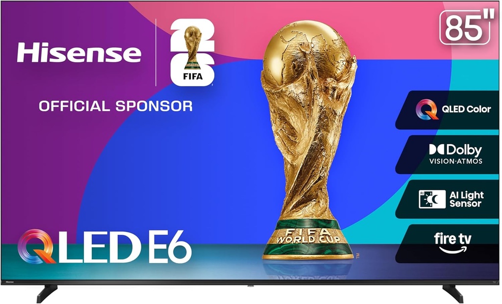 Hisense 85" E6 Cinema Series QLED 4K