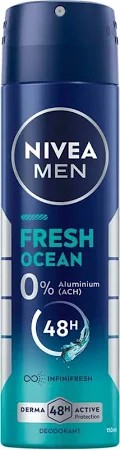 Deodorant Nivea spray Fresh Pcean 150 ml 