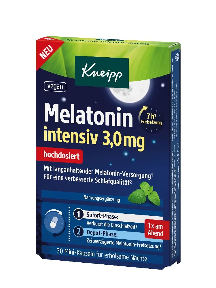 Kneipp Melatonin infusion 3 mg, 16 g (30 capsules)