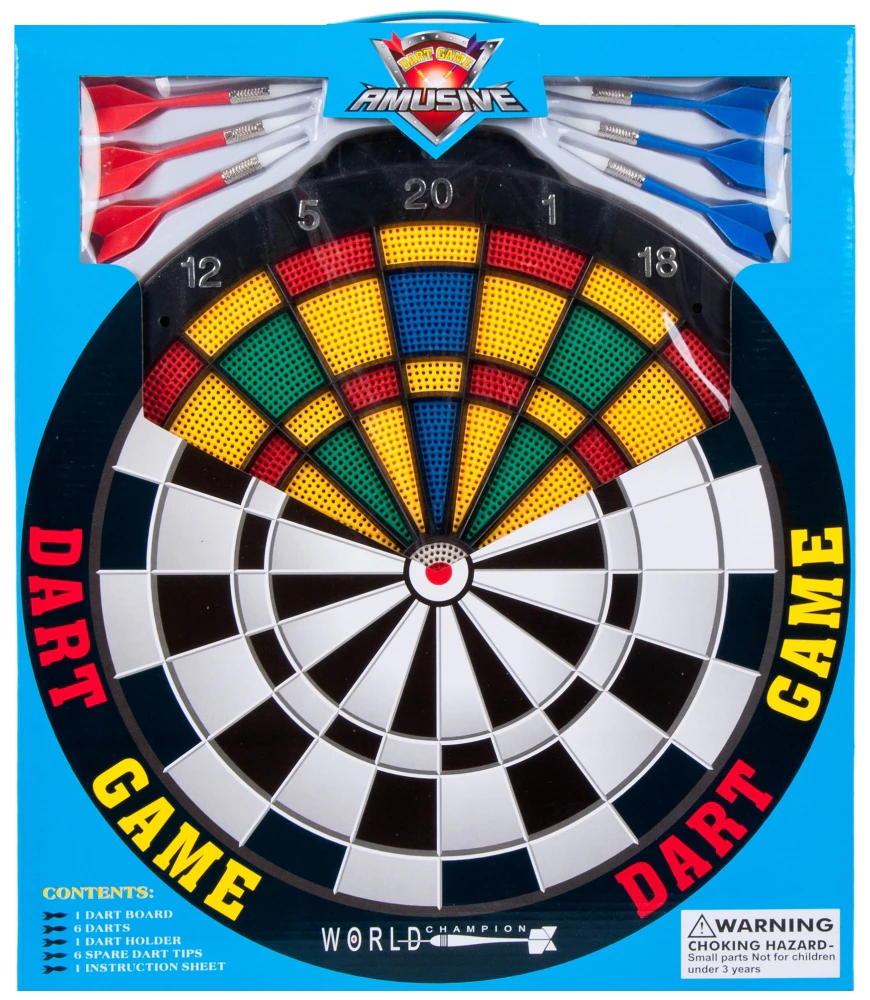 Wall dartboard 40x47x3 cm