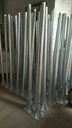 1.80m mast Speed ​​bump panel + foundation iron