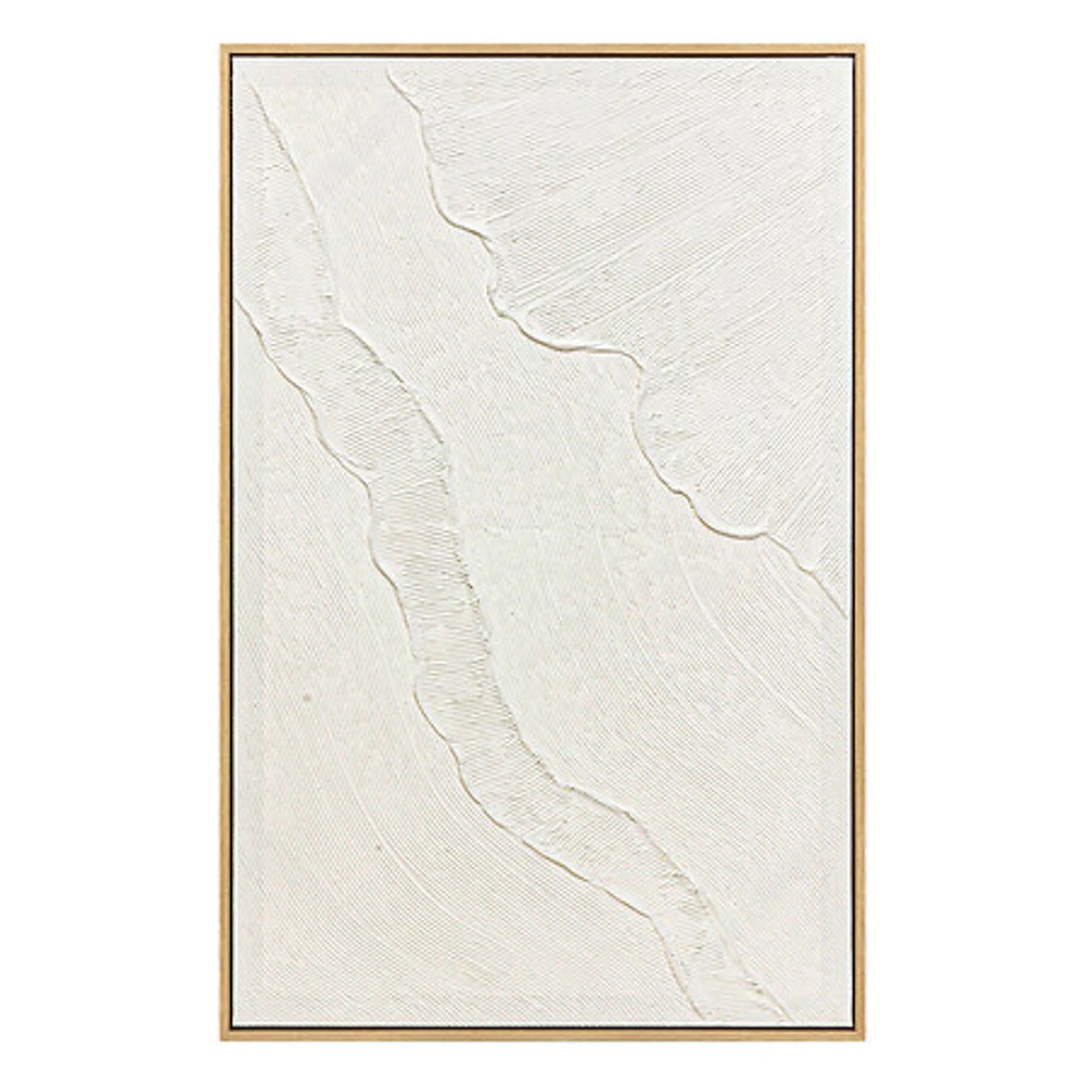 3D wall decoration Kohana 116x75 cm – white